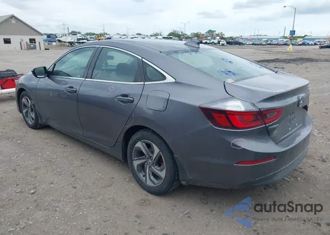 2019 Honda Insight Ex из США, поврежденный, VIN 19XZE4F57KE018296